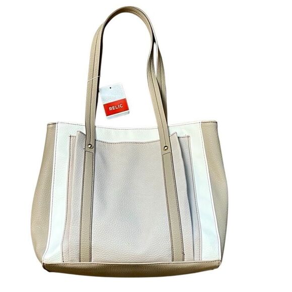 New! NWT Relic Bailey Double Sheild Two Tone Purse - Picture 1 of 16
